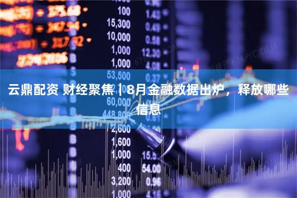 云鼎配资 财经聚焦｜8月金融数据出炉，释放哪些信息